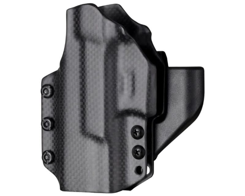 Cytac Carbon Fiber IWB Internal Clip Holster for Glock 19 pistols - Black