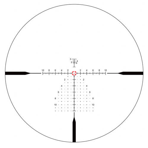 Vector Optics - Zielfernrohr Continental x10 ED CTR - 1-10x28 - 34 mm - Schwarz - SCFF-47