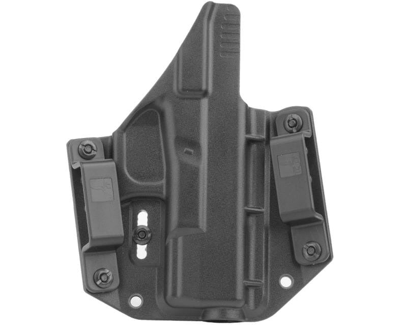 Bravo Concealment OWB Left-hand Holster for Glock 19/23/32/45 pistols - Black