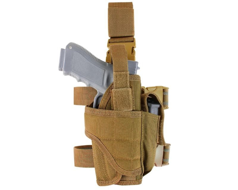 Thigh holster Condor Tornado Tactical Leg Holster - Coyote Brown