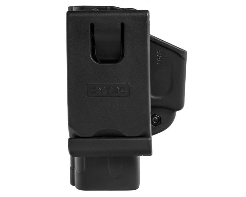 Cytac Fast Draw holster for Glock Belt Clip pistol replicas - Black