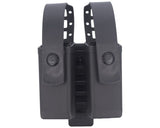 ESP double pouch with UBC-02 Clip mount for 9 mm pistol magazines - Black