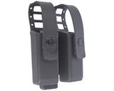 ESP double pouch with UBC-02 Clip mount for 9 mm pistol magazines - Black