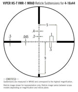 Vortex Viper HS-T 6-24x50 VMR-1 MRAD