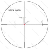 Vector Optics - Zielfernrohr Forester 1-5x24 - 30 mm - Second Focal Plane - FDE - SCOC-32