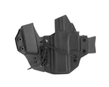 Doubletap Gear Kydex IWB Appendix Elastic Holster with pouch for CZ P-10 C pistols - Black