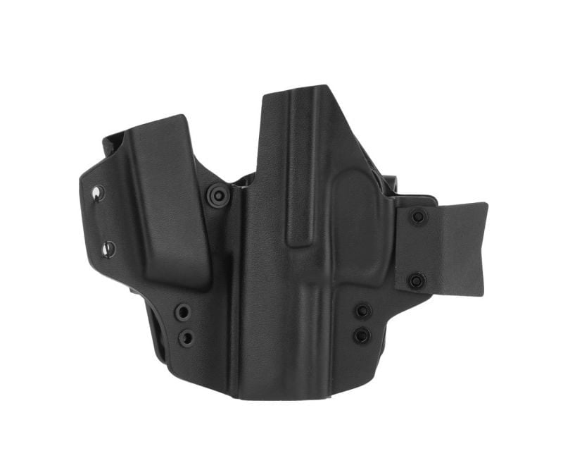 Doubletap Gear Kydex IWB Appendix Solid Holster with pouch for H&K P30/SFP pistols - Black