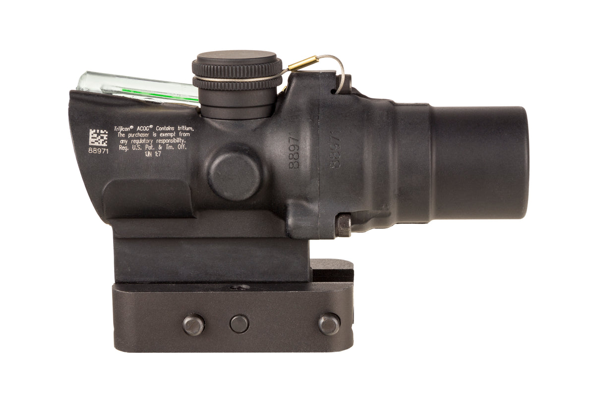 Trijicon TA44-C-400329 1.5x16S Compact ACOG Ring & 2 MOA Center Dot Green