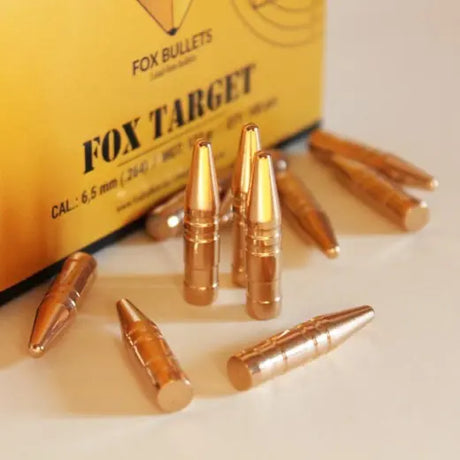 Monolithische Geschosse Fox Target Kaliber 9,3mm (.366), Gewicht 220grs