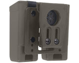 ESP double pouch with UBC-03 Clip mount for 9 mm pistols magazines - Olive Drab