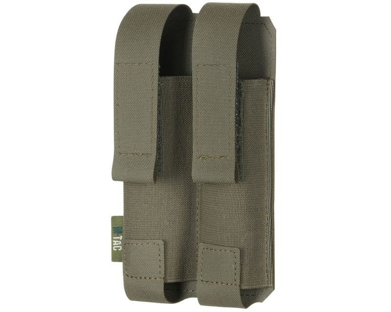 M-Tac Laser Cut Gen.II Double Pouch for the APS Pistol Magazines - Ranger Green