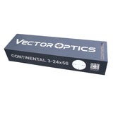 Vector Optics - Zielfernrohr Continental x8 3-24 SFP ED - 56 mm - Schwarz - SCOL-50