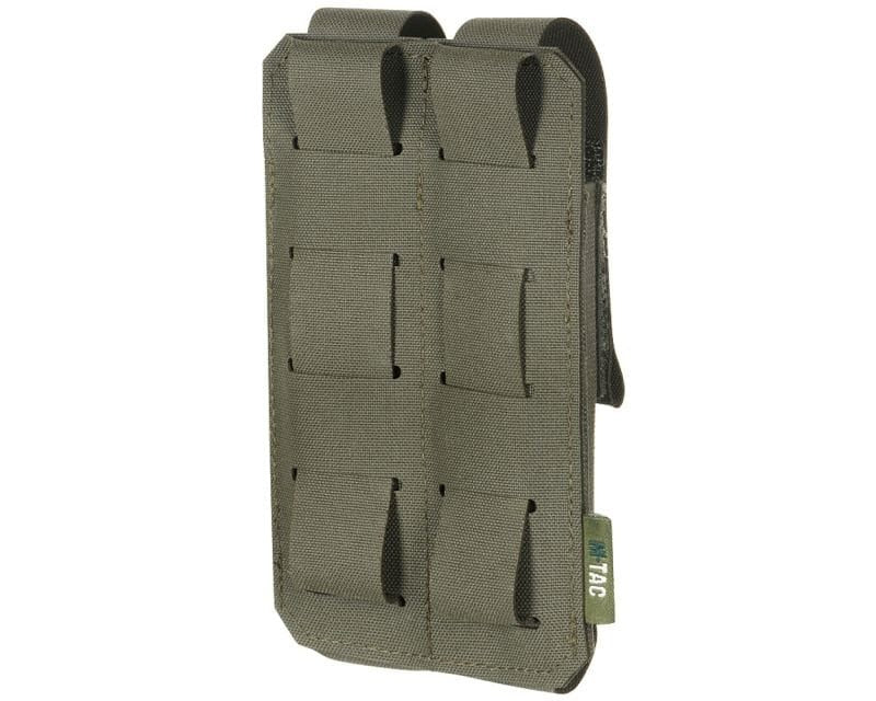 M-Tac Laser Cut Gen.II Double Pouch for the APS Pistol Magazines - Ranger Green