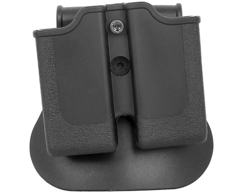 IMI Defense MP01 Roto Paddle Double Magazine Pouch for Colt 1911 pistols - Black
