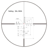 Vector Optics - Zielfernrohr Continental x8 3-24 SFP ED - 56 mm - Schwarz - SCOL-50