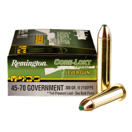 Remington Büchsenmunition .45-70 Gov 26,20g Core-Lokt Soft Point Core-Lokt, reduced pressure