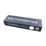 Vector Optics - Zielfernrohr Continental x8 3-24 SFP Zero Stop - 56 mm - Schwarz - SCOL-T50