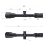 Vector Optics - Zielfernrohr Continental x8 3-24 SFP Zero Stop - 56 mm - Schwarz - SCOL-T50