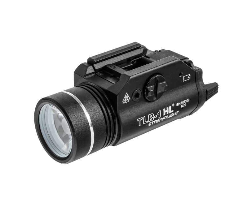 Streamlight TLR-1 HL Black Gun Flashlight - 1000 lumens