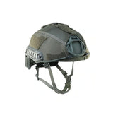 Bundle Gefechtshelm Einsatzhelm FAST NIJ Level IIIA high cut inkl. AGILTE FAST ST XP Helmetcover