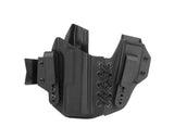 Doubletap Gear Kydex IWB Appendix Elastic Holster with pouch for CZ P-10 C pistols - Black