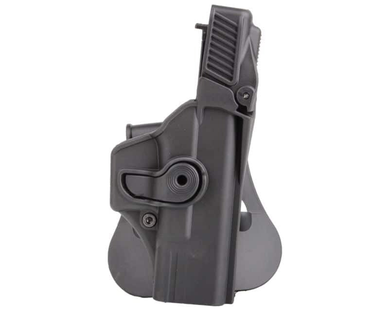 IMI Defense Level 3 Roto Paddle Holster for Glock 19/23/25/28/32 pistols - Black