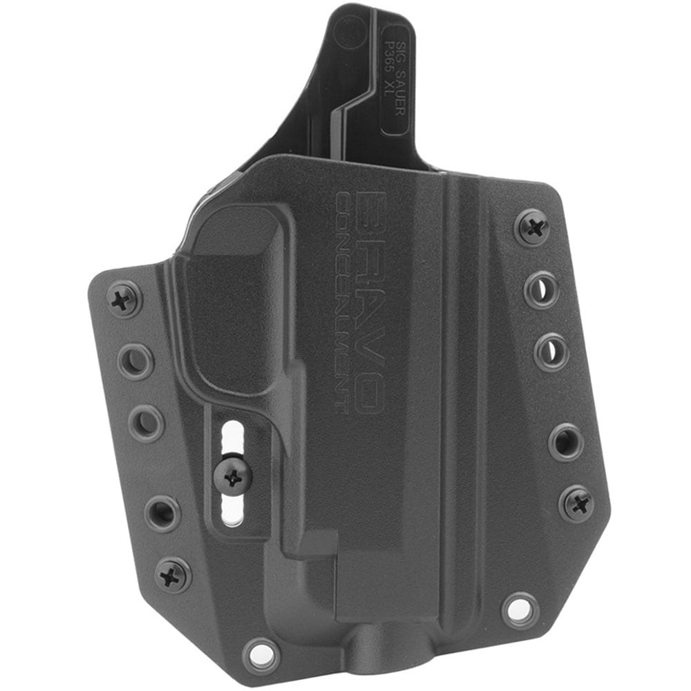 Bravo Concealment OWB Right-hand Holster for HK VP9sk pistol - Black