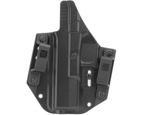 Bravo Concealment OWB right holster for Glock 17/22/31/47 pistol - Black