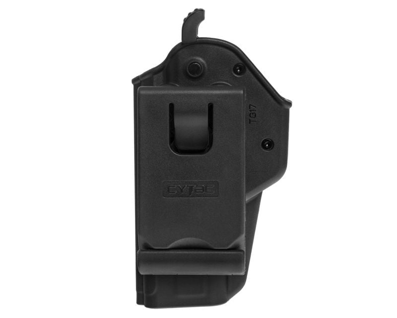 Cytac T-thumb Smart Holster for Glock 17 gen. 5 pistols - with belt clip