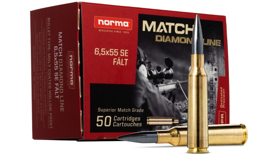 NORMA Match Line 6,5x55 SE Diamond Line Field 8,4g/130gr