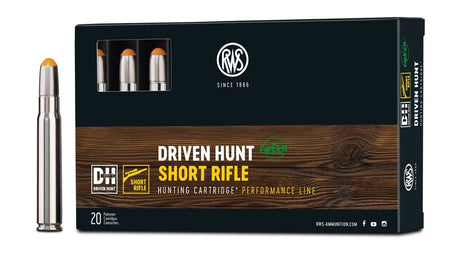 RWS 9,3x62 DRIVEN HUNT Short Rifle 16,2g/250gr
