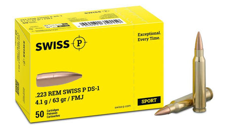 SWISS P .223 Rem. DS-1 4,1g/63gr