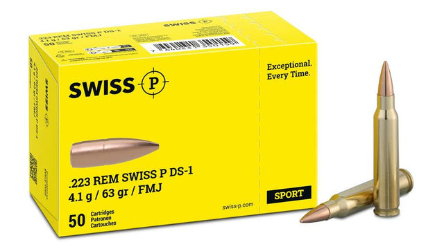 SWISS P .223 Rem. DS-1 4,1g/63gr