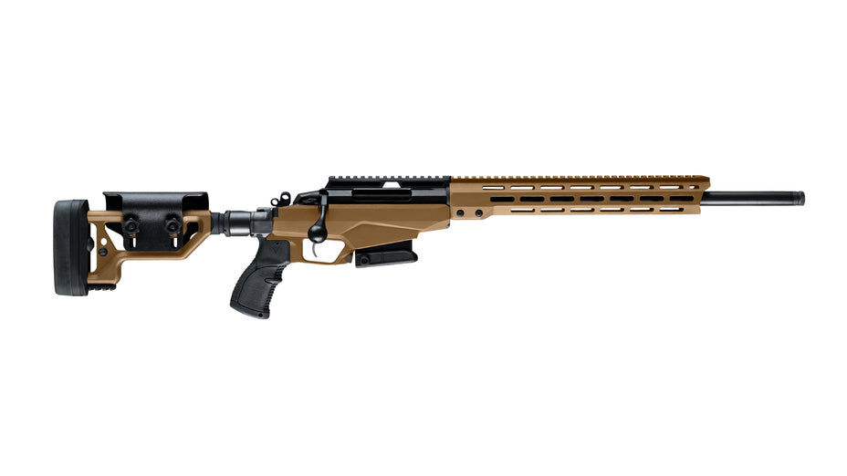TIKKA T3x TACT A1 6,5 Creedmoor coyote Lauflänge 24" 10 Schuss MG 5/8"-24 UNEF Klappschaft