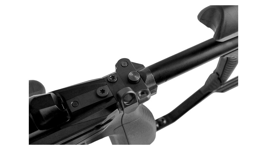 SAKO TRG M10 6,5 Creedmoor, schwarz Cerakote, Lauflänge 20" 22mm kanneliert, Druckpunktabzug, 30 MOA M-LOK, Alu/Synthetikschaft klappbar mit verstellbarer Backe in schwarz, 10 Schuss, MG M18X1