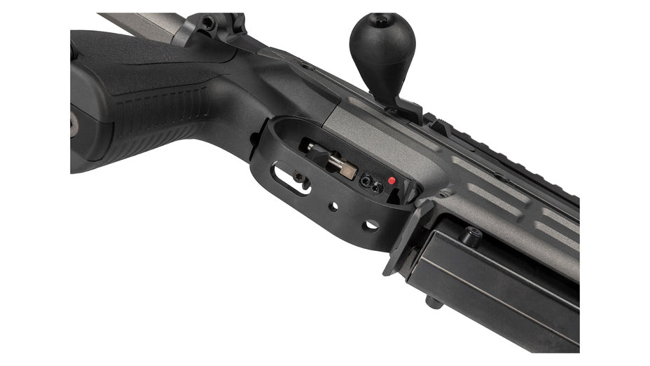 SAKO TRG 22 A1 6,5 Crd, phosphatiert, Lauflänge 26", 2-Stage Trigger, Alu-Klappschaft mit verstellbarer Schaftbacke in tungsten-grau, Picatinny-Schiene mit 30MOA, MG 5/8"-24 UNEF