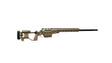 SAKO TRG M10 6,5 Creedmoor, field drab Cerakote, Lauflänge 20" 22mm kanneliert mit Mündungsbremse, Druckpunktabzug, 30 MOA M-LOK, Alu/Synthetikschaft klappbar mit verstellbarer Backe in field drab, 10 Schuss, MG M18X1