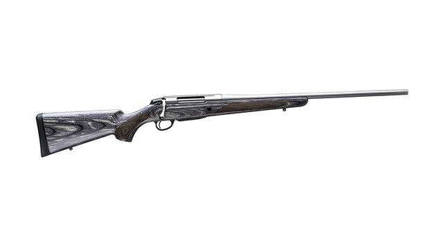 TIKKA T3x LAMINATED Stainless .243 Win. Stainless Steel Lauflänge 20" grauer Laminatschaft MG M15x1