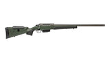TIKKA T3x SUPER VARMINT .308 Win., tungsten Cerakote, Lauflänge 23,7" 22mm, Schaft Roughtech grün, ohne Visierung, MG 5/8"-24