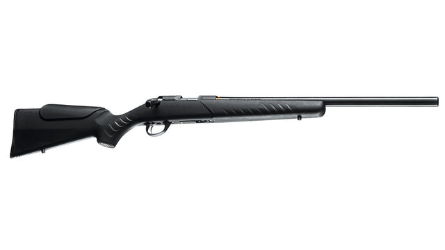 SAKO QUAD VARMINT Synthetic SET .22LR, Lauflänge 22" Heavy Barrel, MG 1/2"x20 UNF; inkl. drei Wechselläufen in .17HMR,.17MACH2 und .22WMR (alle ohne Visierung)