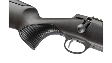 SAKO 90 ADVENTURE .22-250 Rem., tungsten Cerakote, Lauflänge 20" kanneliert, S90 Abzug, 5 Schuss, Glasfaserschaft mit verstellbarer Backe, ohne Visierung, MG M15x1