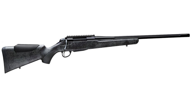TIKKA T3x LITE BADLANDS .270 Win, Lauf stainless Cerakote graphit beschichtet, Lauflänge 20", Direktabzug, Verschluss Teflon beschichtet, Picatinny-Schiene 0 MOA, 3 Schuss, Synthetikschaft BADLANDS schwarz, ohne Visierung, MG M15X1