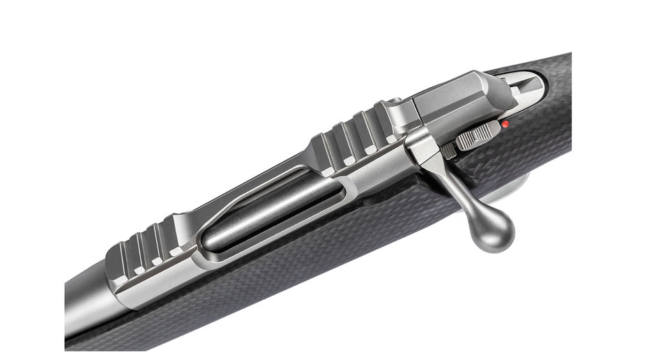 SAKO 90 PEAK stainless 6,5 Creedmoor, Linksversion, Lauflänge 20" kanneliert mit Mündungsbremse, Drall 8", Stecherabzug, 5 Schuss, Carbonschaft, ohne Visierung, MG M15x1