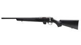 TIKKA T1x MTR .17HMR, schwarz, Linksversion, Lauflänge 20", Drall 9", Direktabzug, 10 Schuss, schwarzer Synthetikschaft, ohne Visierung, MG 1/2"-28UNEF