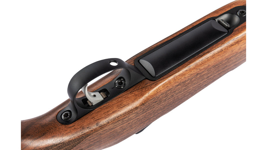 SAKO 90 HUNTER .222 Rem., Lauflänge 20", Drall 12", S90 Abzug, 6 Schuss, geölter Holzschaft mit bayer. Backe, ohne Visierung, MG M14x1