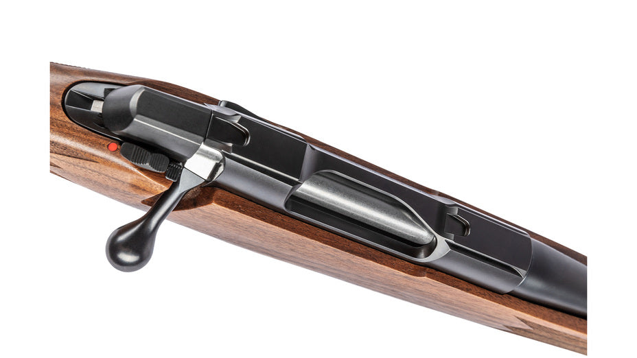 SAKO 90 HUNTER .222 Rem., Lauflänge 20", Drall 12", S90 Abzug, 6 Schuss, geölter Holzschaft mit bayer. Backe, ohne Visierung, MG M14x1