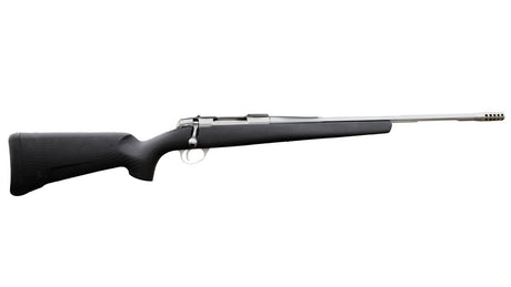 SAKO 90 PEAK stainless .270 Win., Lauflänge 22,4" kanneliert mit Mündungsbremse, Drall 10", Stecherabzug, 5 Schuss, Carbonschaft, ohne Visierung, MG M15x1