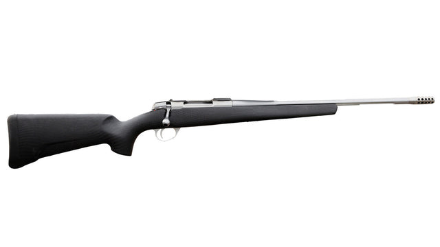 SAKO 90 PEAK stainless 7mm PRC, Lauflänge 24,5" kanneliert mit Mündungsbremse, Drall 8", 5-fach verstellbarer Direktabzug, 5 Schuss, Carbonschaft, ohne Visierung, MG M15x1