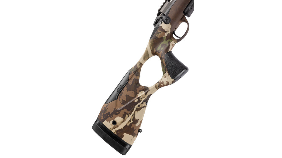 SAKO S20 HUNTER FUSION ULTRA .308 Win., tungsten Cerakote, 20" Edelstahllauf karbonbeschichtet mit Mündungsbremse, Drall 10", Direktabzug, verstellbarer Synthetikschaft in Fusion Camo, 5 Schuss, ohne Visierung, MG 5/8"-24