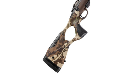 SAKO S20 HUNTER FUSION ULTRA .308 Win., tungsten Cerakote, 20" Edelstahllauf karbonbeschichtet mit Mündungsbremse, Drall 10", Direktabzug, verstellbarer Synthetikschaft in Fusion Camo, 5 Schuss, ohne Visierung, MG 5/8"-24